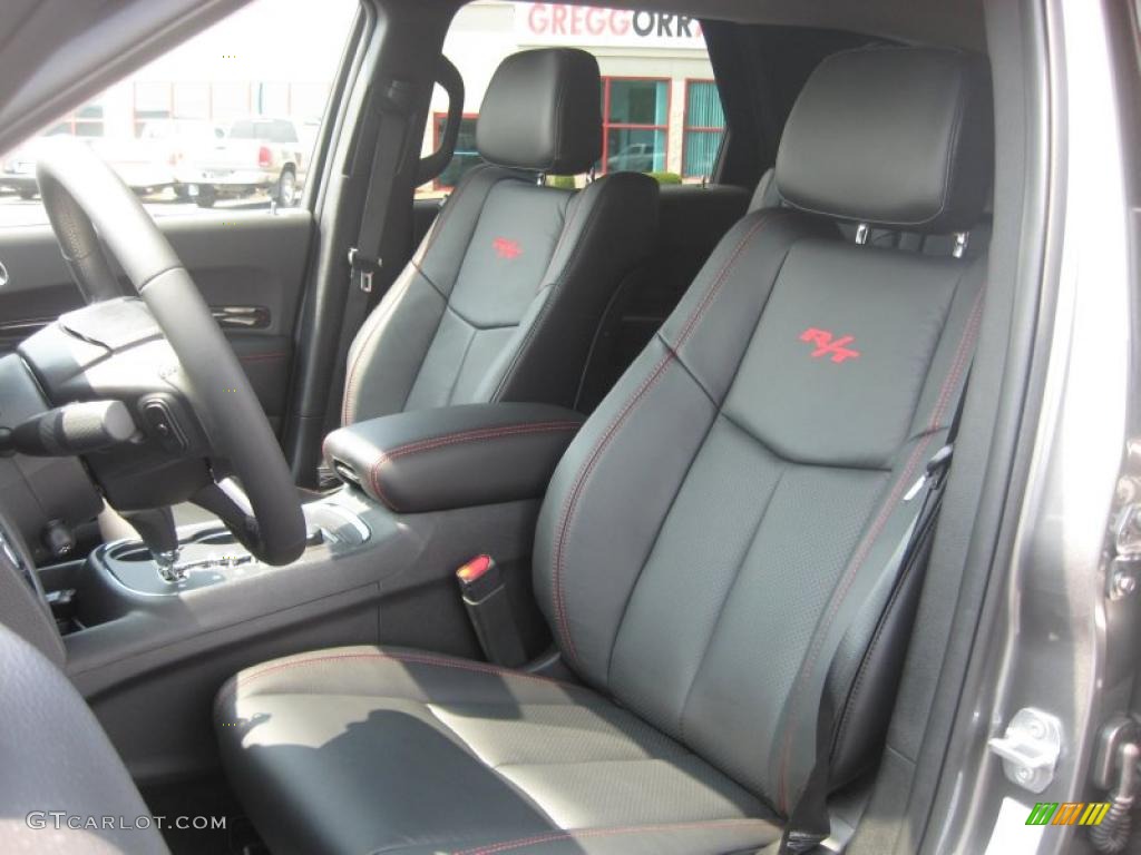 Black Interior 2011 Dodge Durango R/T 4x4 Photo #49739020