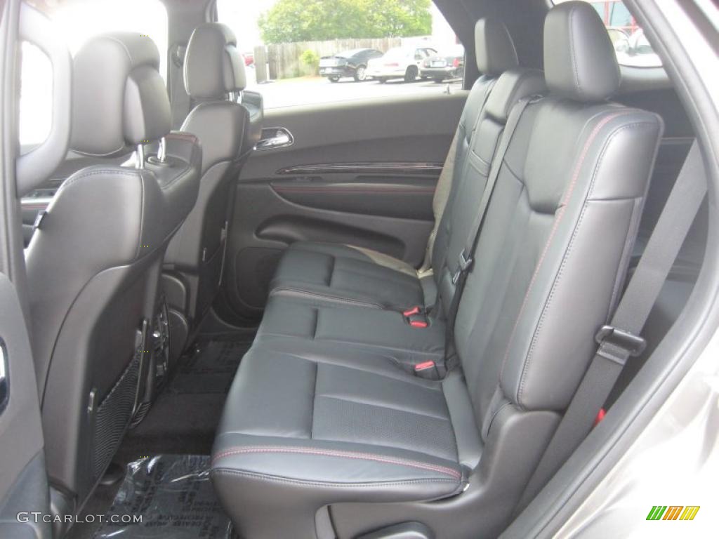 Black Interior 2011 Dodge Durango R/T 4x4 Photo #49739035