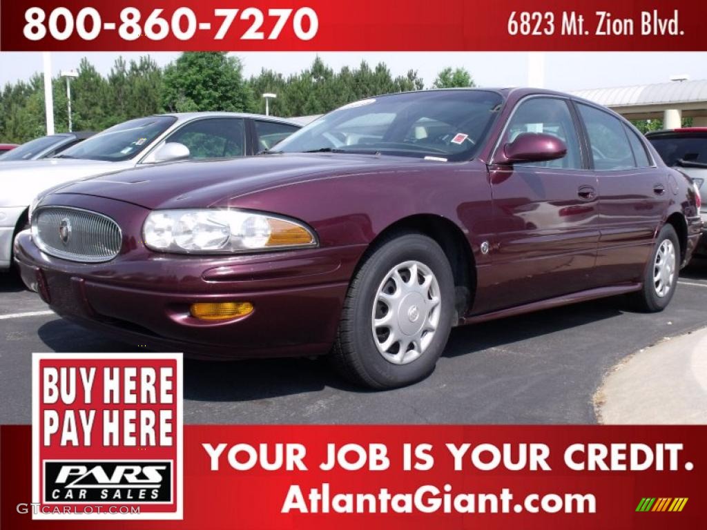 2004 LeSabre Custom - Cabernet Red Metallic / Medium Gray photo #1