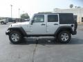 Bright Silver Metallic 2011 Jeep Wrangler Unlimited Rubicon 4x4 Exterior