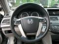 Gray 2008 Honda Accord EX-L Sedan Steering Wheel