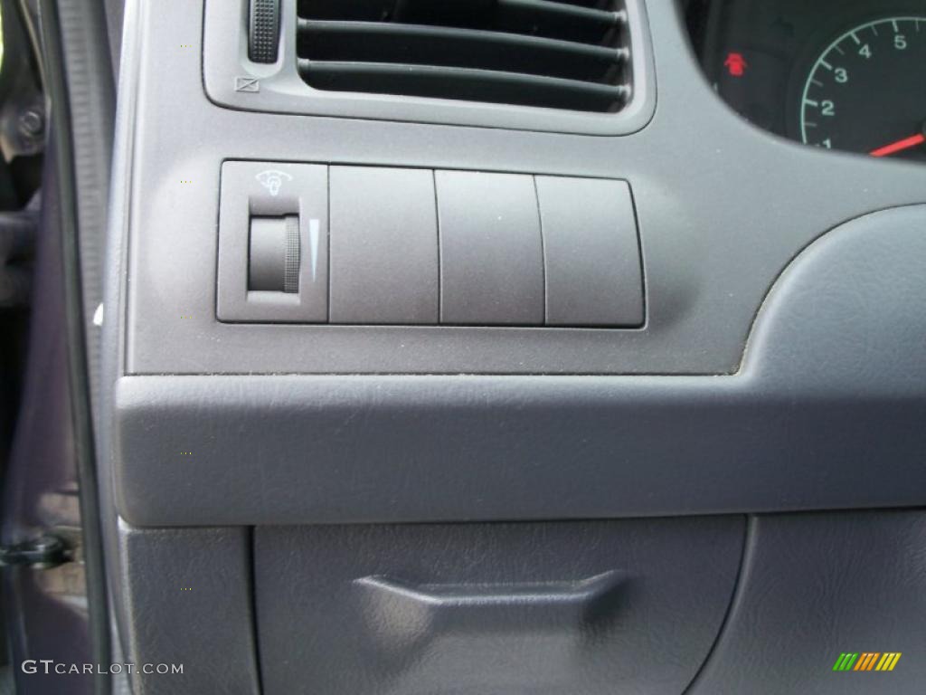 2001 Elantra GLS - Midnight Gray / Gray photo #10