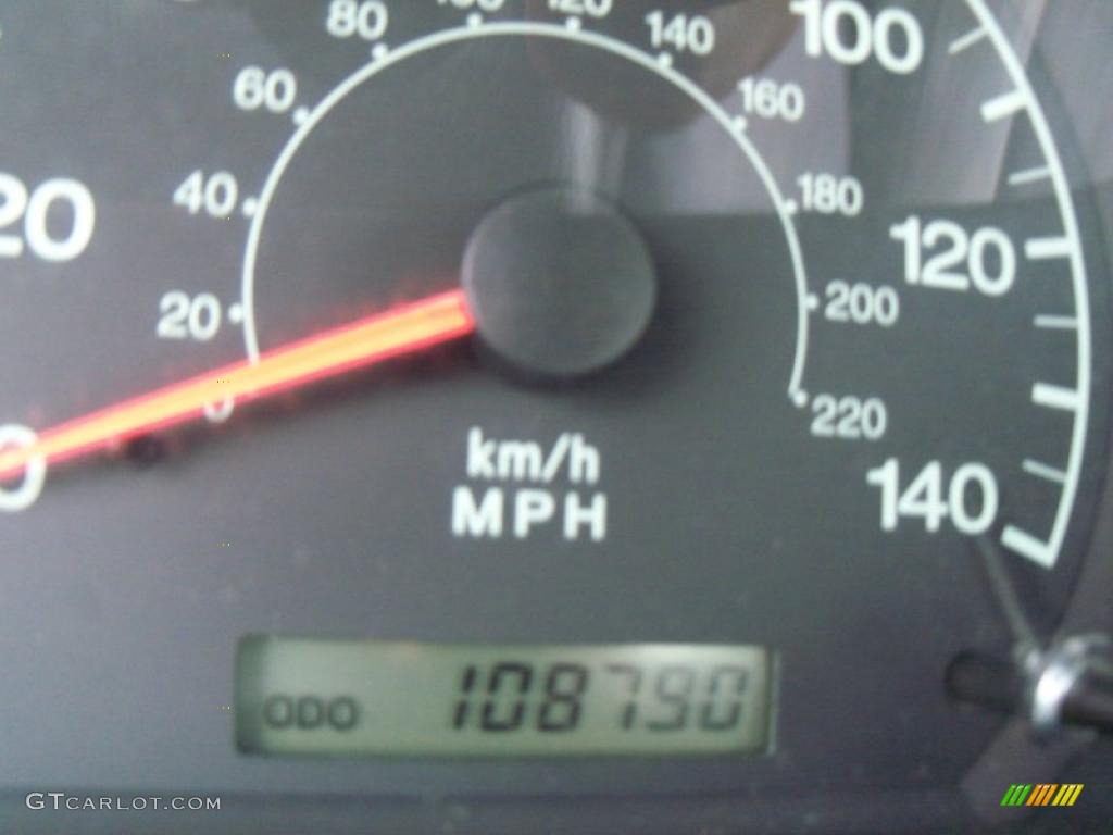 2001 Elantra GLS - Midnight Gray / Gray photo #12