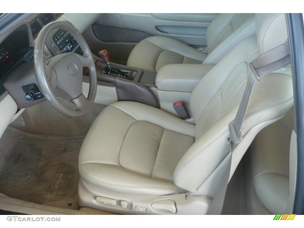 Ivory Interior 2000 Lexus SC 300 Photo #49741879
