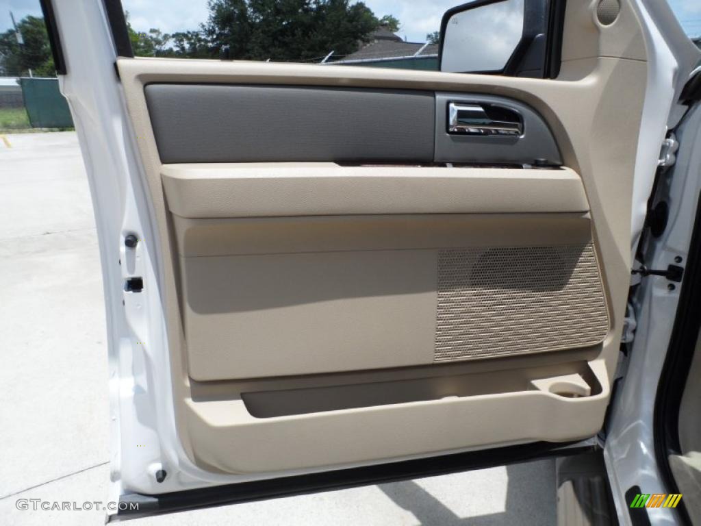2011 Ford Expedition XLT Camel Door Panel Photo #49742086
