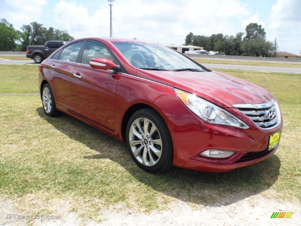 Venetian Red 2011 Hyundai Sonata Limited 2.0T Exterior Photo #49742323