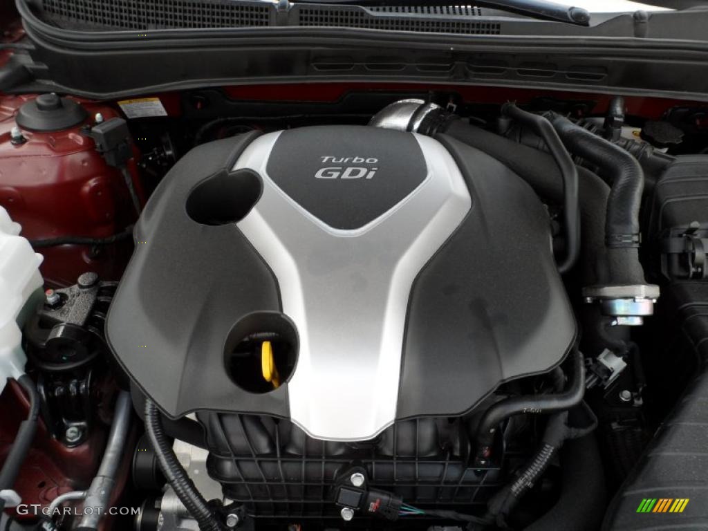 2011 Hyundai Sonata Limited 2.0T 2.0 Liter GDI Turbocharged DOHC 16-Valve CVVT 4 Cylinder Engine Photo #49742611