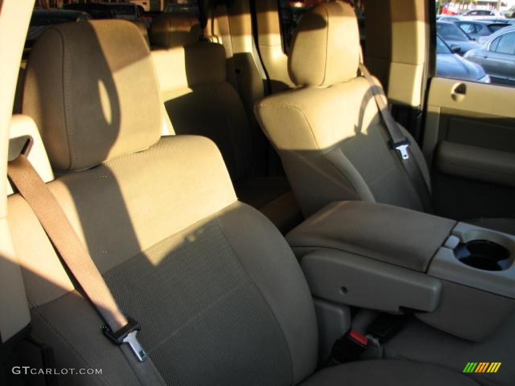 2006 F150 XLT SuperCab - Dark Shadow Grey Metallic / Tan photo #14