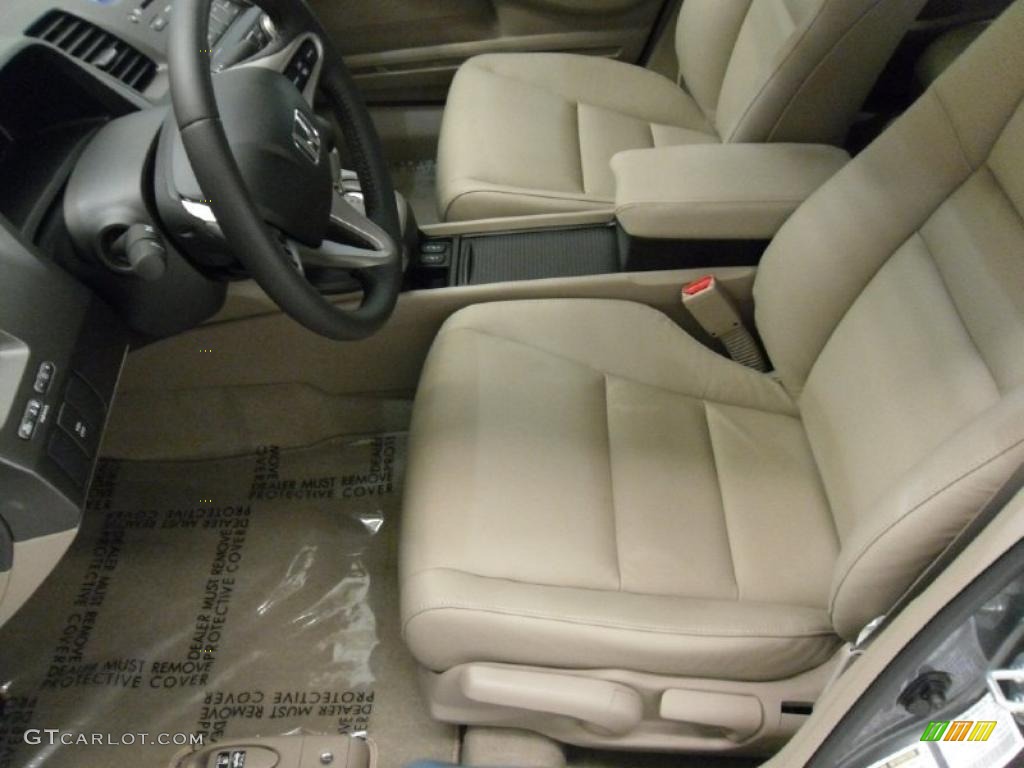 Beige Interior 2010 Honda Civic Hybrid Sedan Photo #49742935
