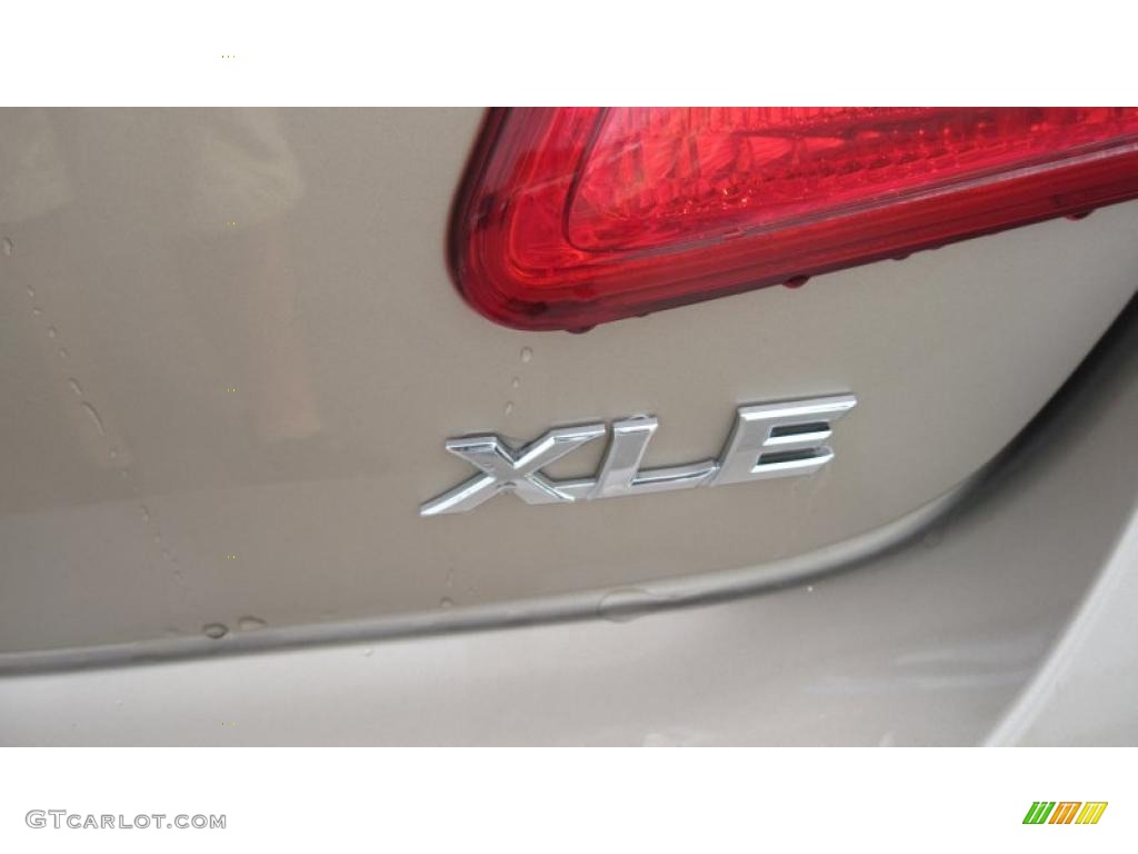 2009 Camry XLE V6 - Desert Sand Metallic / Ash photo #14