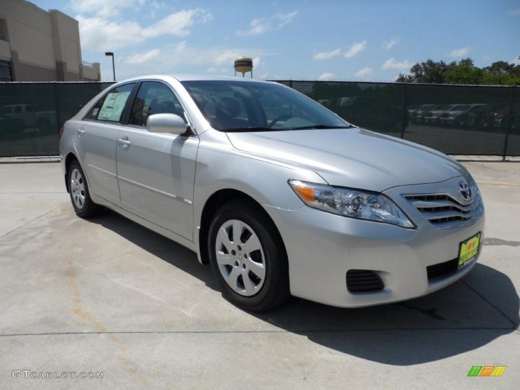 2011 Camry LE - Classic Silver Metallic / Ash photo #1