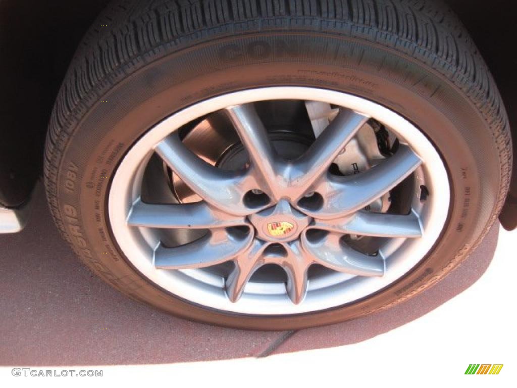 2006 Cayenne S Titanium - Iceland Silver Metallic / Black/Steel Grey photo #15