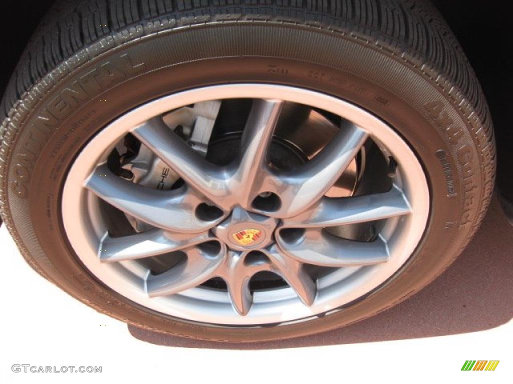 2006 Cayenne S Titanium - Iceland Silver Metallic / Black/Steel Grey photo #16