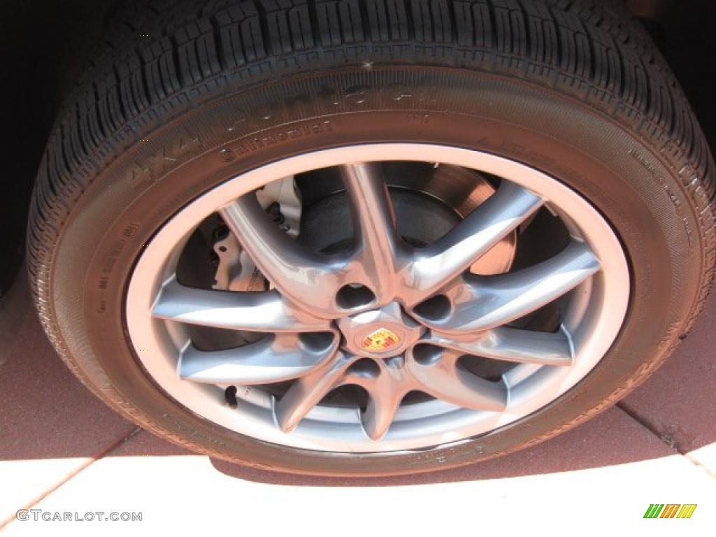 2006 Cayenne S Titanium - Iceland Silver Metallic / Black/Steel Grey photo #17