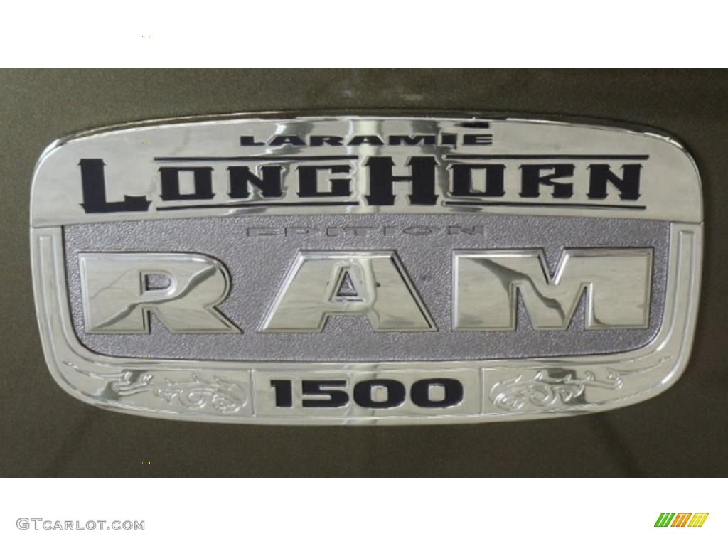 2011 Dodge Ram 1500 Laramie Longhorn Crew Cab 4x4 Marks and Logos Photo #49744516