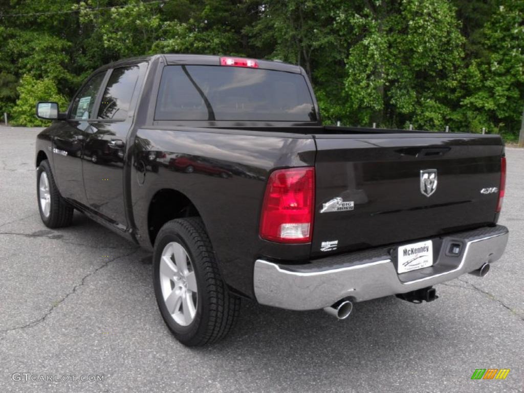 Rugged Brown Pearl 2011 Dodge Ram 1500 Big Horn Crew Cab 4x4 Exterior Photo #49744921