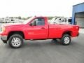 Fire Red - Sierra 2500HD SLE Regular Cab 4x4 Photo No. 4
