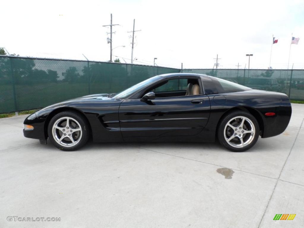 Black 2004 Chevrolet Corvette Coupe Exterior Photo #49745344