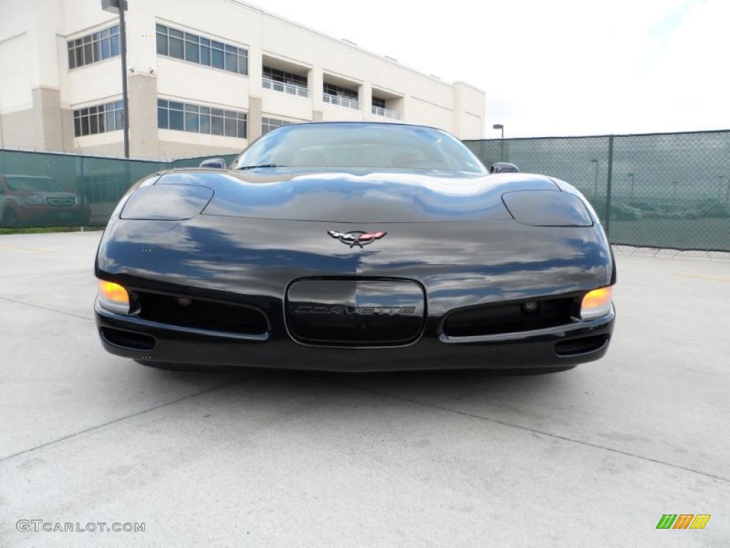 2004 Corvette Coupe - Black / Light Oak photo #9