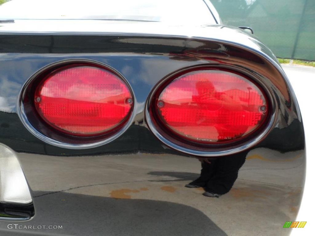 2004 Corvette Coupe - Black / Light Oak photo #18