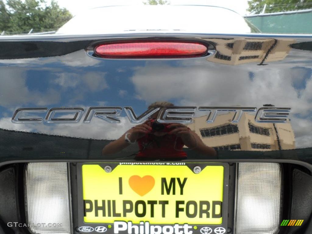 2004 Corvette Coupe - Black / Light Oak photo #20