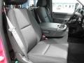 Ebony 2011 GMC Sierra 2500HD SLE Regular Cab 4x4 Interior Color