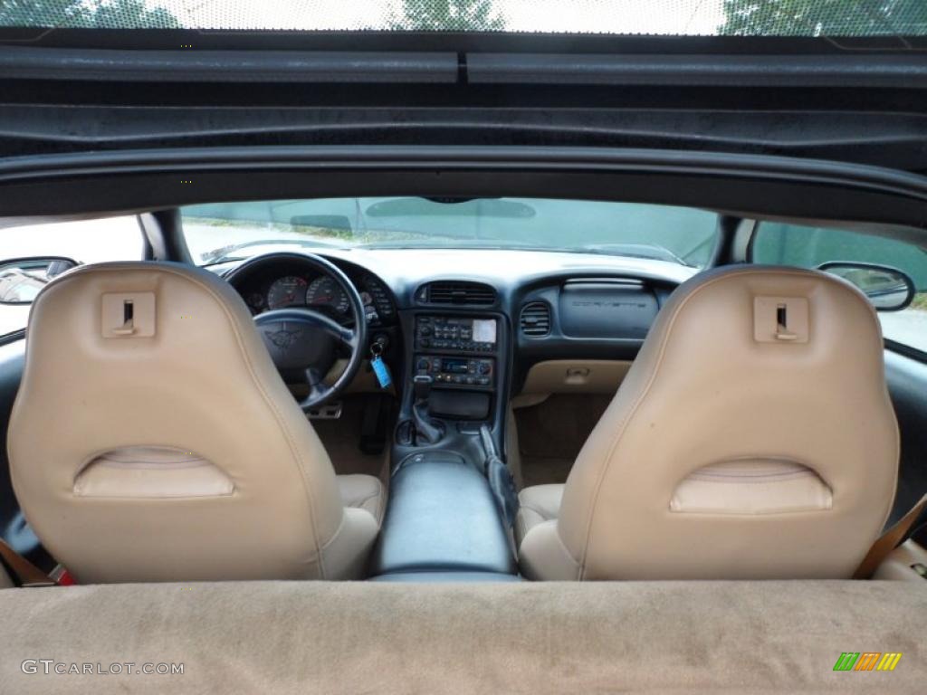 2004 Corvette Coupe - Black / Light Oak photo #28