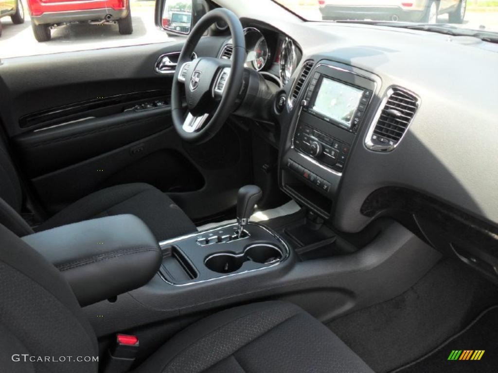 2011 Durango Crew 4x4 - Mineral Gray Metallic / Black photo #21