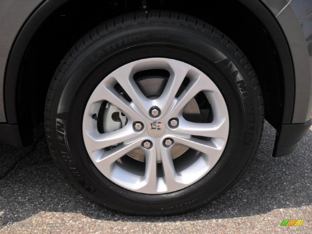 2011 Durango Crew 4x4 - Mineral Gray Metallic / Black photo #24