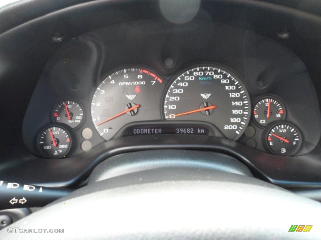 2004 Chevrolet Corvette Coupe Gauges Photo #49745680