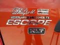 2007 Blazing Copper Metallic Ford Escape XLT V6  photo #23