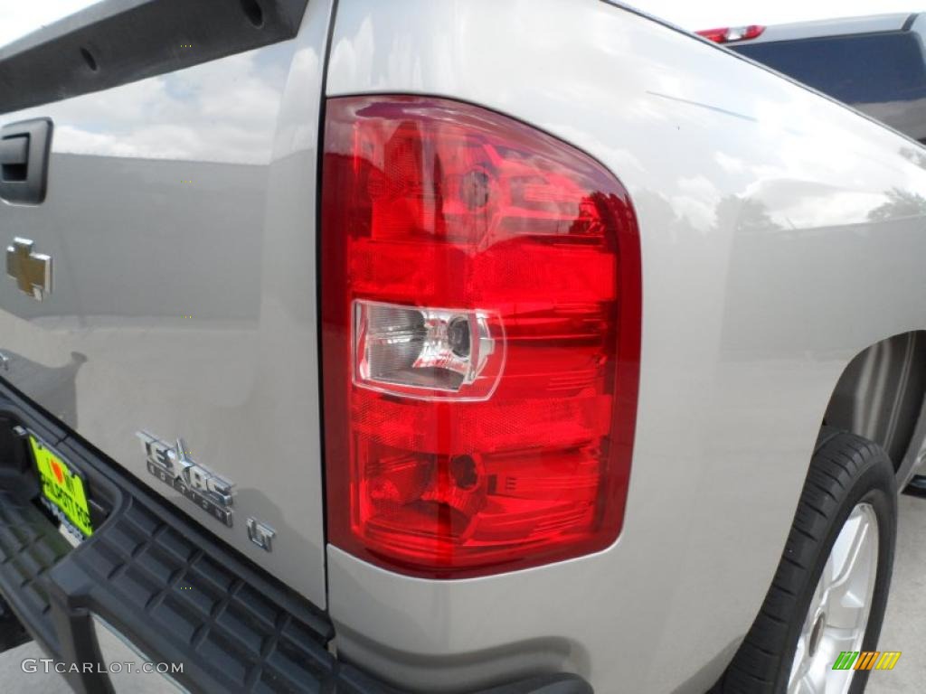 2008 Silverado 1500 LT Extended Cab - Silver Birch Metallic / Ebony photo #23