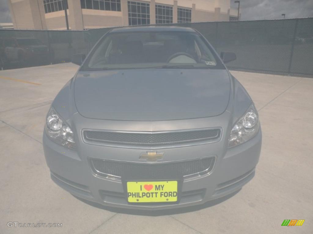 2009 Malibu LS Sedan - Golden Pewter Metallic / Titanium photo #8