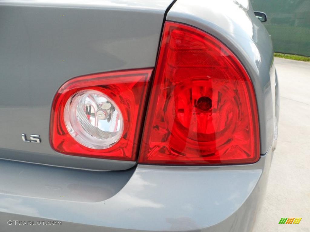 2009 Malibu LS Sedan - Golden Pewter Metallic / Titanium photo #20