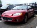 Ruby Red Pearl 2002 Chrysler Sebring LXi Convertible Exterior