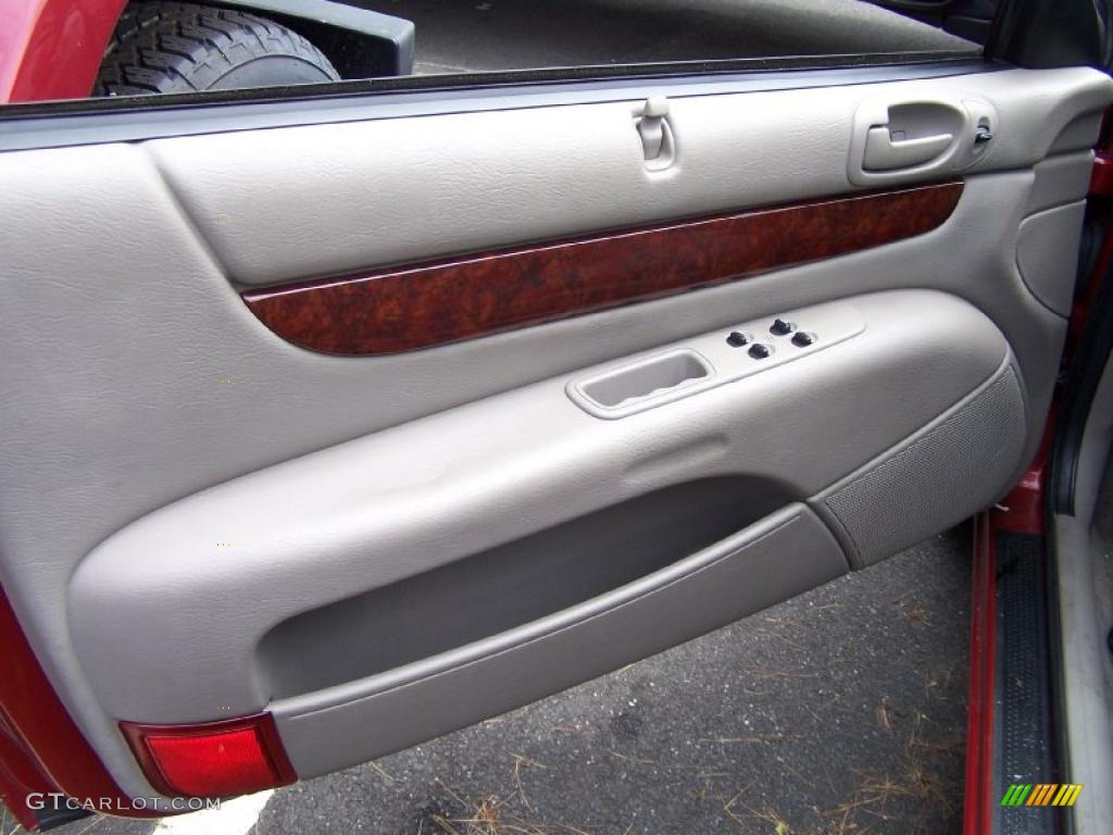 2002 Sebring LXi Convertible - Ruby Red Pearl / Sandstone photo #6