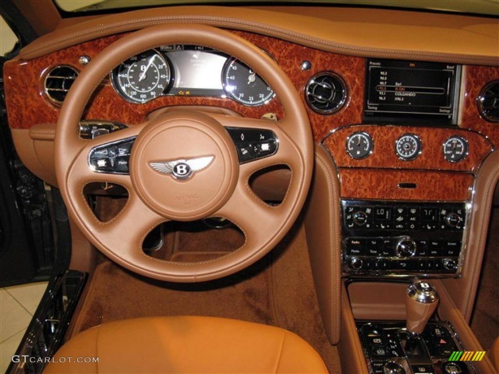 2011 Bentley Mulsanne Sedan Newmarket Tan/Cognac Dashboard Photo #49748968