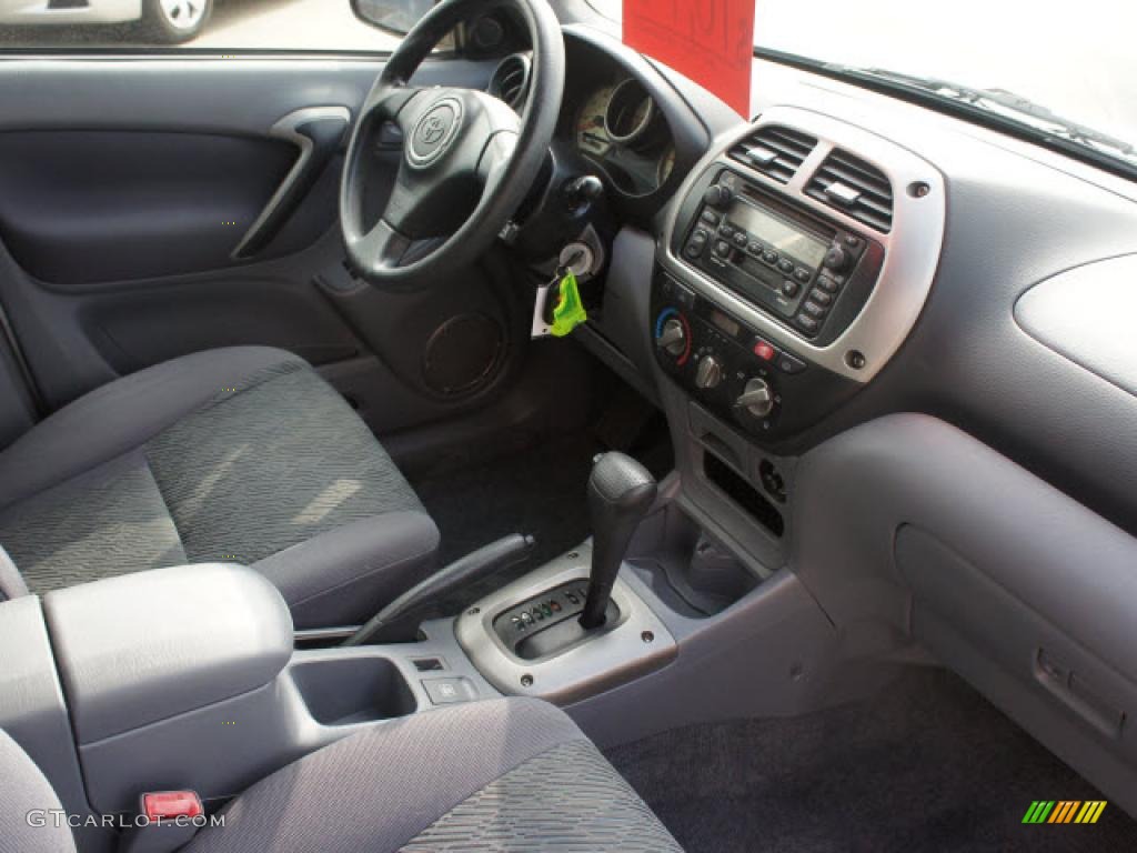 Gray Interior 2002 Toyota RAV4 Standard RAV4 Model Photo #49749331