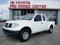 Avalanche White - Frontier XE King Cab Photo No. 1