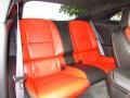 Black/Inferno Orange 2010 Chevrolet Camaro SS Coupe Interior Color