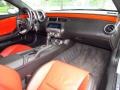 Black/Inferno Orange 2010 Chevrolet Camaro SS Coupe Dashboard