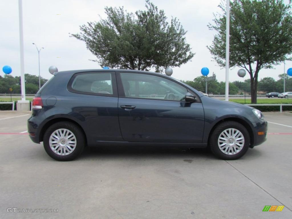 Blue Graphite Metallic 2010 Volkswagen Golf 2 Door Exterior Photo #49750474