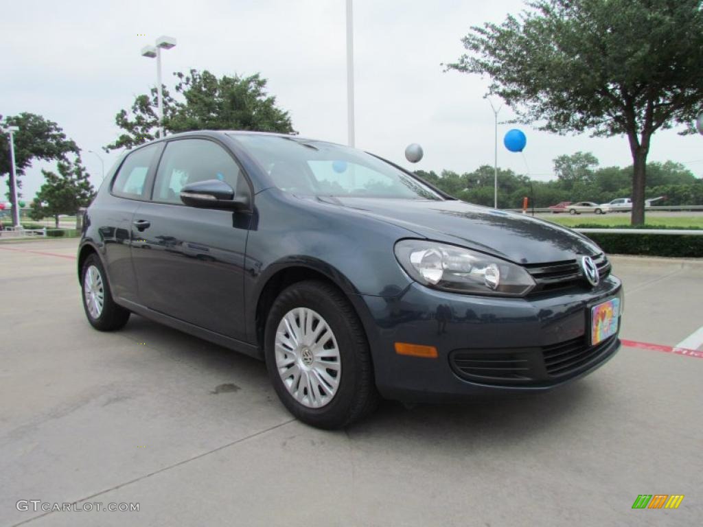 Blue Graphite Metallic 2010 Volkswagen Golf 2 Door Exterior Photo #49750486