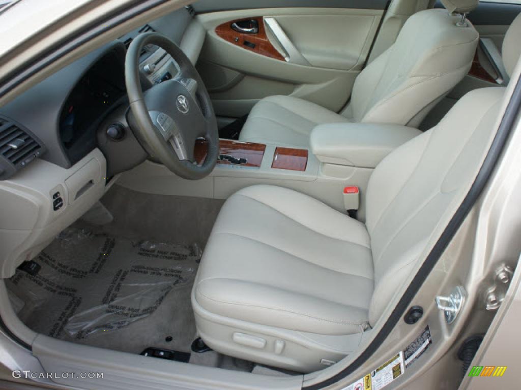 2008 Camry XLE - Desert Sand Mica / Ash photo #10