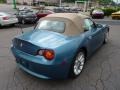 2003 Maldives Blue Metallic BMW Z4 2.5i Roadster  photo #5