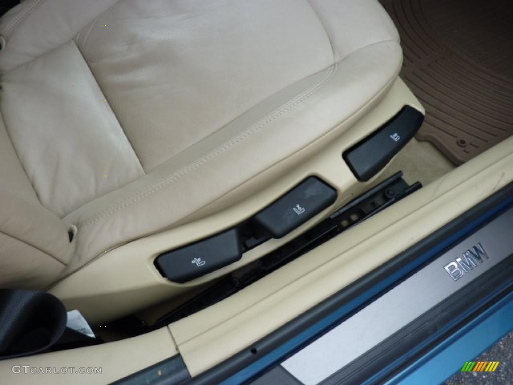 2003 Z4 2.5i Roadster - Maldives Blue Metallic / Beige photo #14