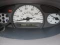 2001 Toyota ECHO Warm Gray Interior Gauges Photo