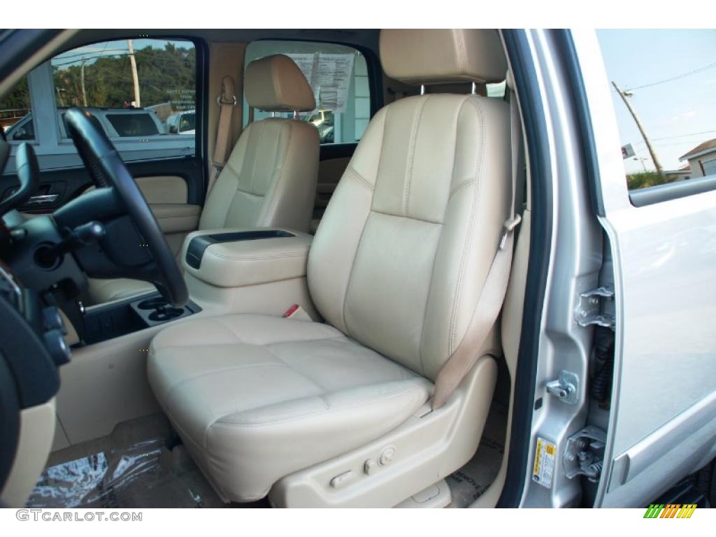 Light Cashmere/Ebony Interior 2007 Chevrolet Tahoe LTZ 4x4 Photo #49752607
