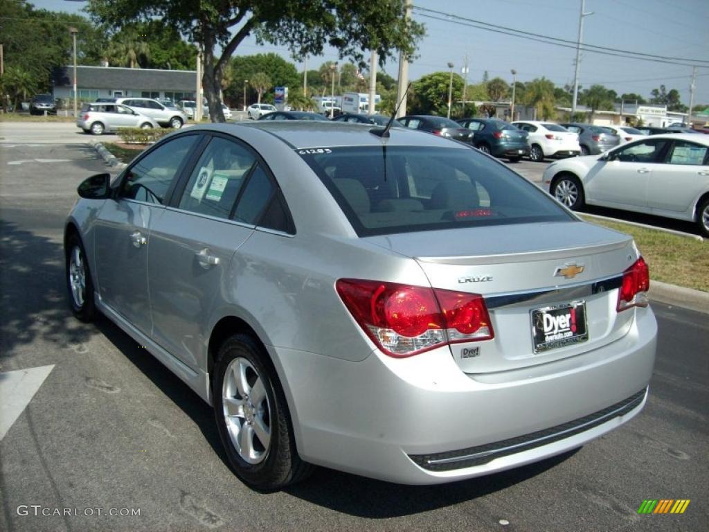 2011 Cruze LT/RS - Silver Ice Metallic / Jet Black photo #4