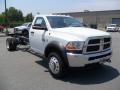Bright White 2011 Dodge Ram 5500 HD ST Regular Cab 4x4 Chassis Exterior